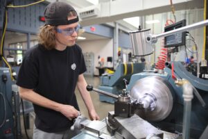 A CV Tech student is participating in a registered apprenticeship.